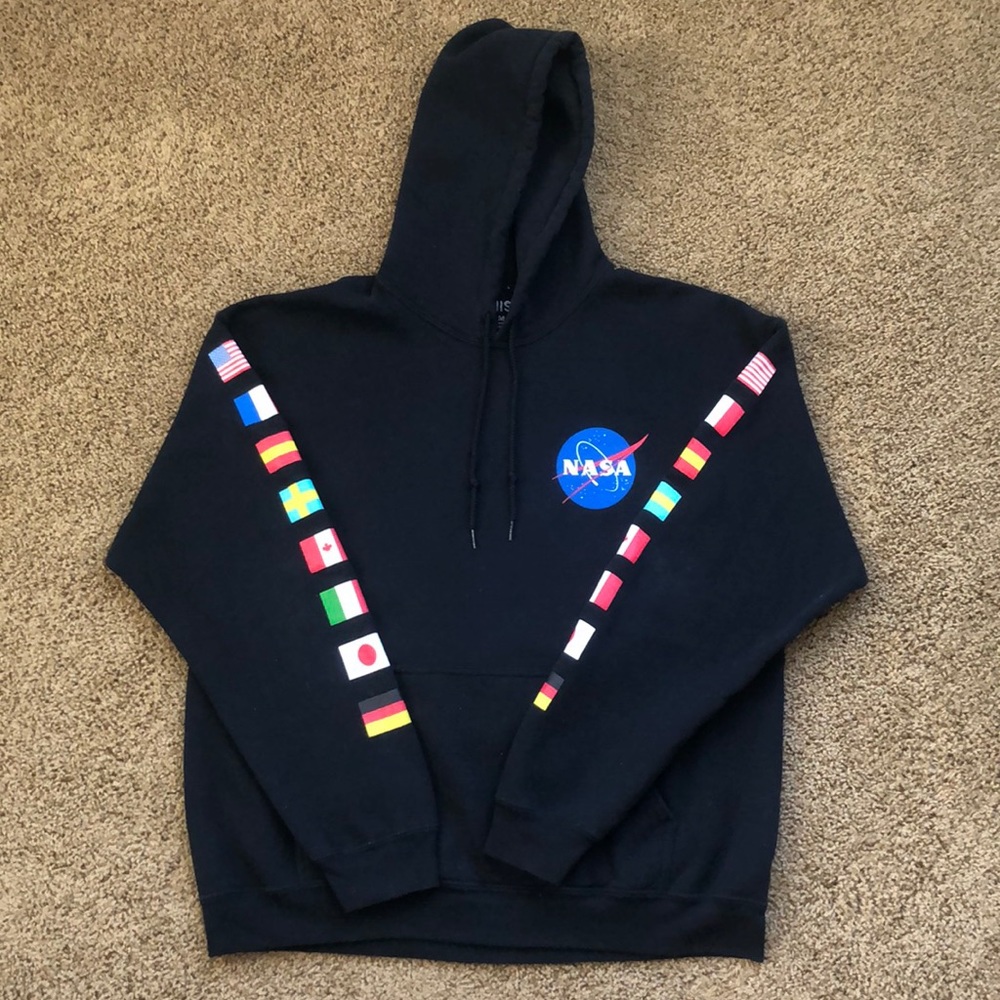 nasa hoodie sweatshirt